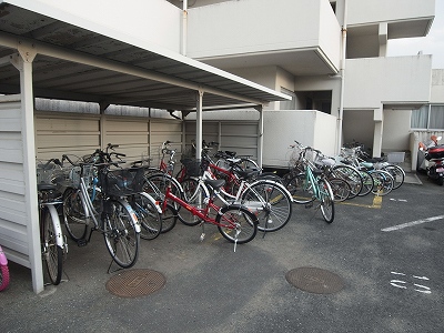 Other common areas. Bicycle parking space