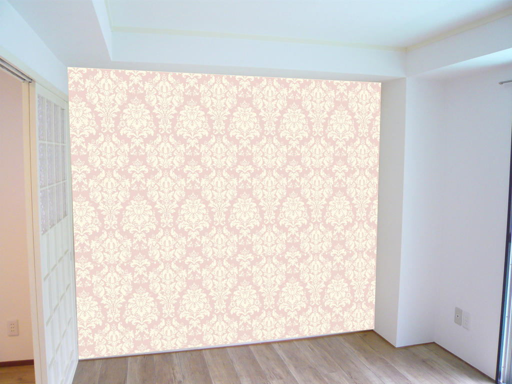 Living and room. You can choose your favorite wallpaper on this one side. The image is an image