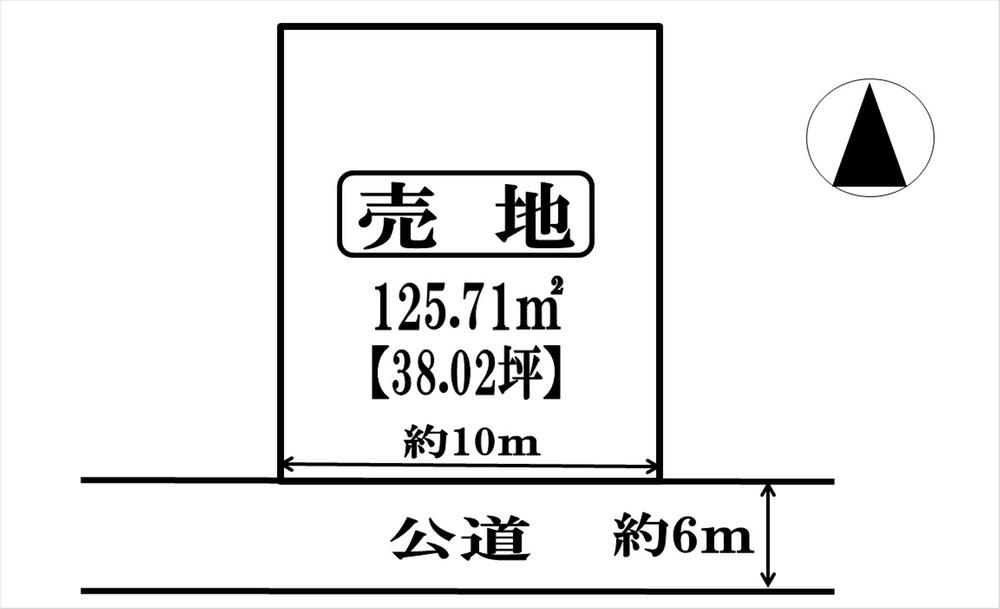 Compartment figure. Land price 20 million yen, Land area 125.71 sq m