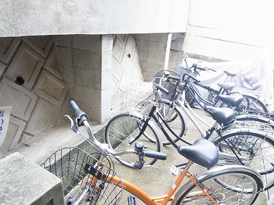 Other common areas. Bicycle parking space