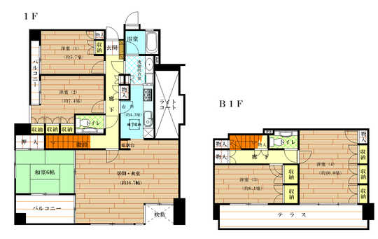 Floor plan. 5LDK, Price 28 million yen, The area occupied 133.6 sq m
