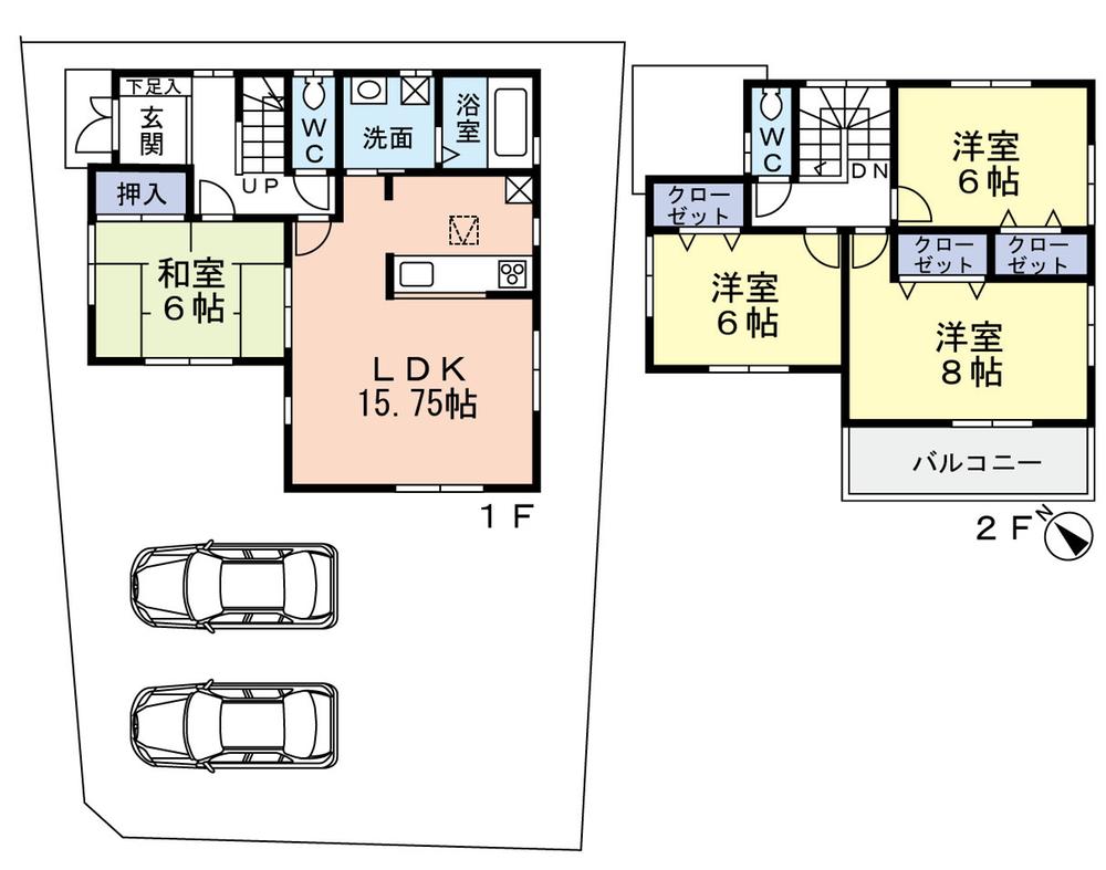 Floor plan. 29,800,000 yen, 4LDK, Land area 160 sq m , Building area 97.6 sq m