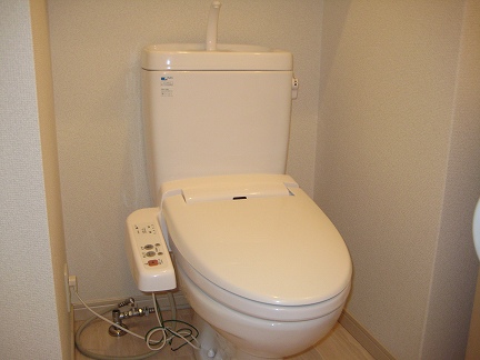 Toilet. With Washlet