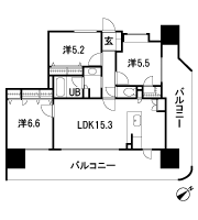 Floor: 3LDK, occupied area: 71.12 sq m, Price: 24,800,000 yen ~ 29,300,000 yen