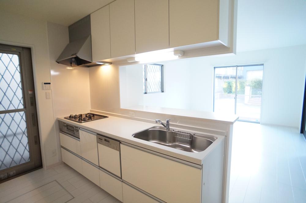 Kitchen.  ◆ ◇ the face-to-face system kitchen designed with wife eyes of width 2 meters 55 centimeters "wide span! ! "I am it will be fun every day of cooking ◇ ◆