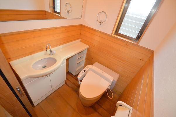Toilet. Luxury Japanese-style house