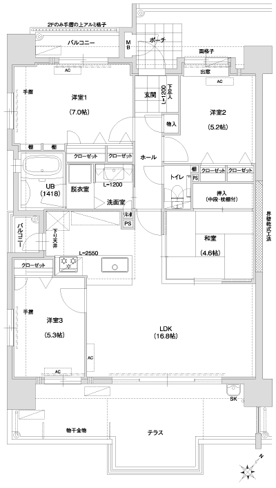 Floor: 4LDK, occupied area: 83.27 sq m, Price: 25,900,000 yen ~ 27,100,000 yen