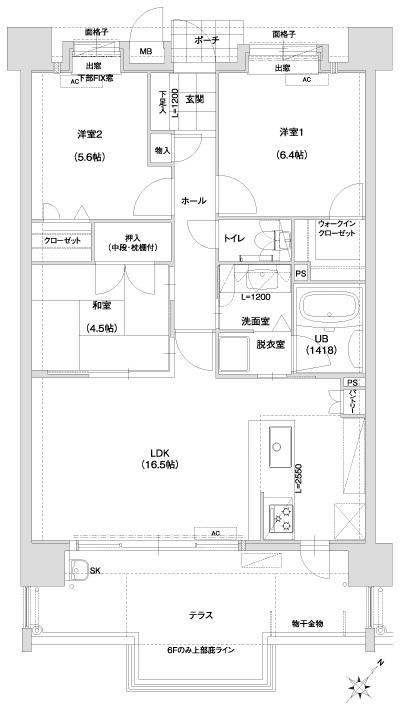 Floor: 3LDK, occupied area: 74.46 sq m, Price: 21,800,000 yen ~ 23 million yen