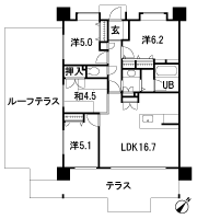 Floor: 4LDK, occupied area: 80.58 sq m, Price: 26.9 million yen