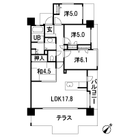 Floor: 4LDK, occupied area: 83.64 sq m, Price: 26,300,000 yen ~ 28.8 million yen