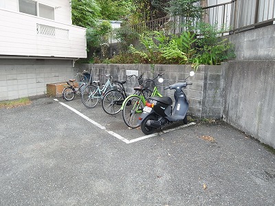 Other common areas. Bicycle parking space