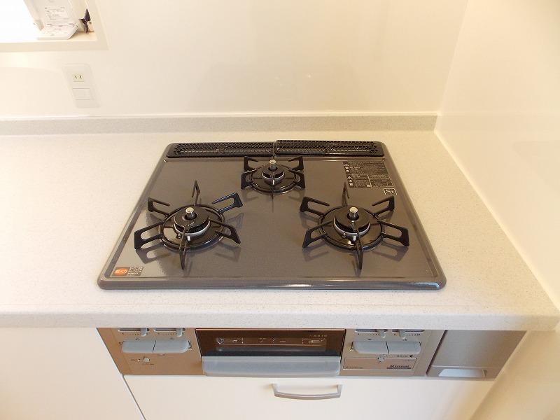 Same specifications photo (kitchen). It is gas specification!  Firepower also strongly, Stir-fry, such as fried rice ・ Others will show their ability in a variety of dishes! ! (^_^) /