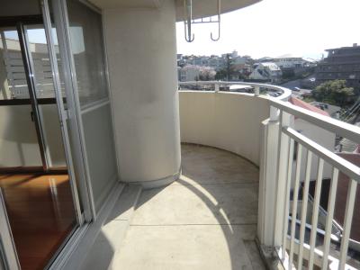 Balcony. Day ・ View good balcony ※ Same property by room photo