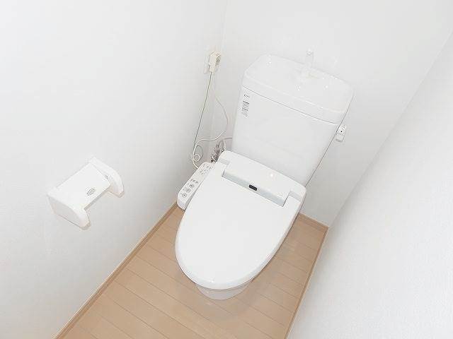 Toilet. Comfortable with Washlet!