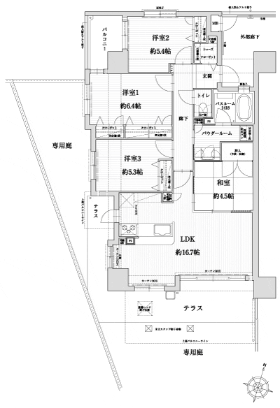 Floor: 4LDK, occupied area: 86.02 sq m, Price: 28,548,000 yen