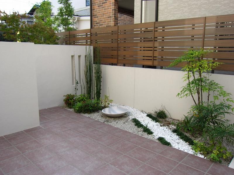 Garden. No. 3 place It is a beautiful garden of Japanese taste