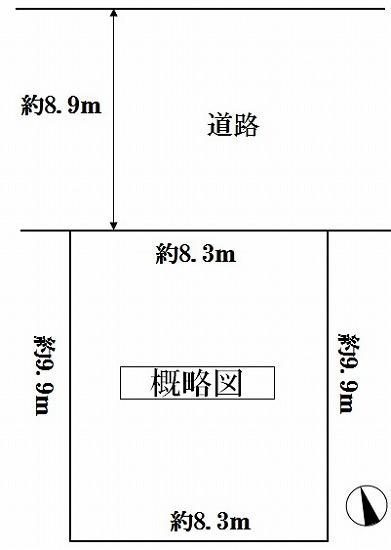 Compartment figure. Land price 12 million yen, Land area 82.49 sq m