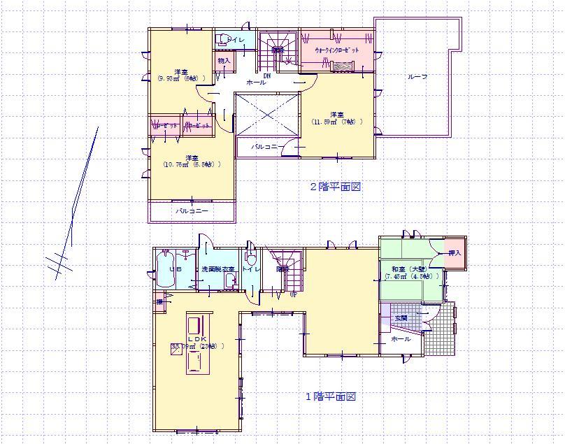 Floor plan. 35,180,000 yen, 4LDK, Land area 157.66 sq m , Building area 114.27 sq m floor plan Glad to child-rearing family, such as face-to-face kitchen and living room stairs Bright LDK wrapped in light and wind.