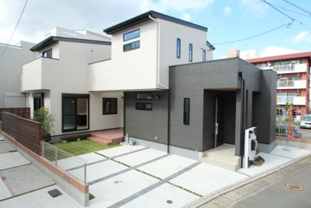 Local appearance photo. Simple modern appearance was the house finished there is a beautiful party Corner! Location of safely in small children and a 7-minute walk from the elementary and junior high schools.