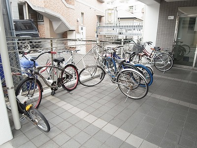 Other common areas. Bicycle parking space! 