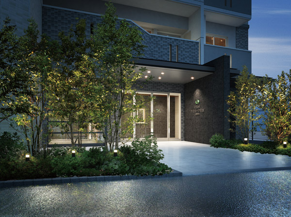 Buildings and facilities. Entrance subjected to rich planting and trees, Escort to the home of relaxation a live family. Without stress commute can traffic environment to the city, Surrounding environment to be able to spend in the suburbs on holidays, Urban suburban condominiums that children were considered the environment to grow up and vigorously will be born in the flower garden area. (Rendering)