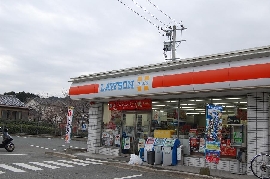 Convenience store. Lawson Fukuoka Tsuruta 2-chome up (convenience store) 380m