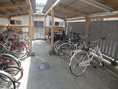 Other common areas. Bicycle-parking space