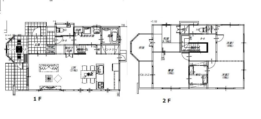 Floor plan. (No. 2 locations), Price 35,900,000 yen, 4LDK, Land area 169.59 sq m , Building area 120.06 sq m