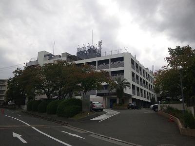 Hospital. 800m to the original hospital