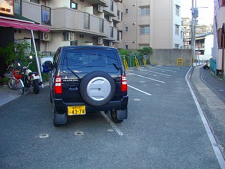 Parking lot. Parking lot