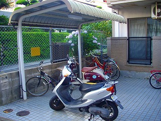 Other common areas. Bicycle-parking space