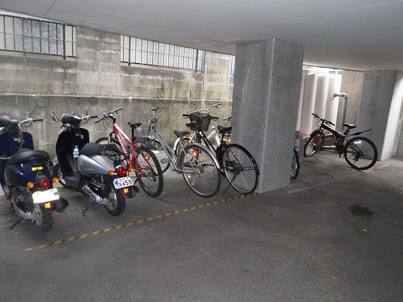 Other common areas. Bicycle-parking space