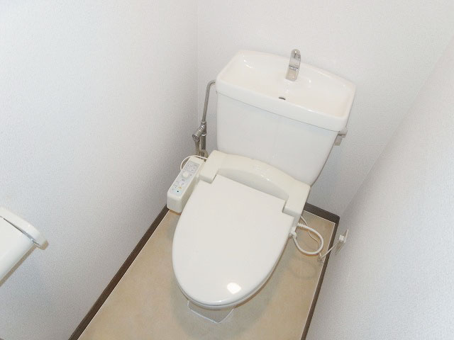 Toilet. Comfortable with Washlet!