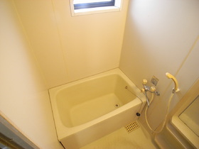 Bath. Small window is also available ventilation easy bathroom.