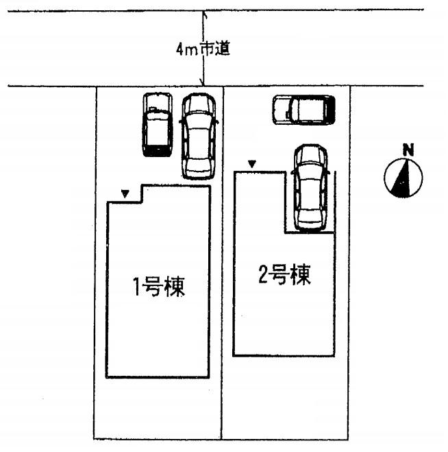 Compartment figure. 28,480,000 yen, 4LDK, Land area 126.69 sq m , Building area 104.34 sq m compartment view