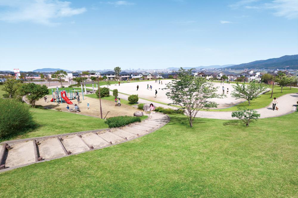 Other local. Muromi hills Central Park (April 2012 shooting) There park is four places in the park, Place where the whole family can enjoy as a playground for children