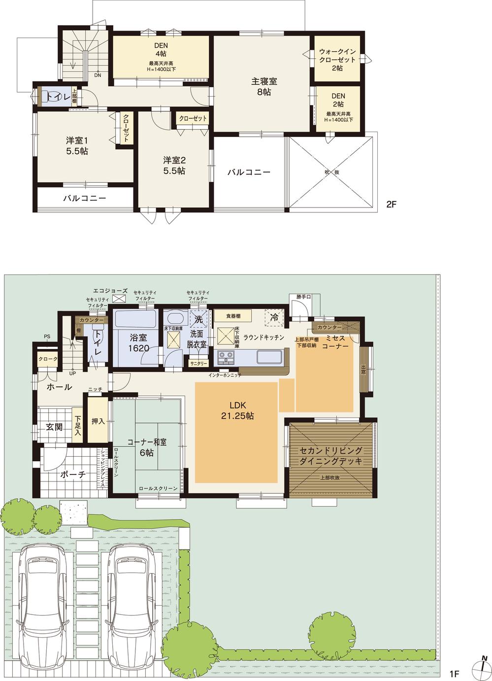 Floor plan. The ・ Forest Street District