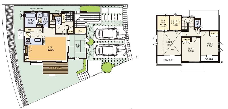 Floor plan. The ・ Forest Street District