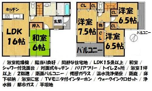Floor plan. 25,800,000 yen, 4LDK, Land area 200.45 sq m , Building area 98.82 sq m