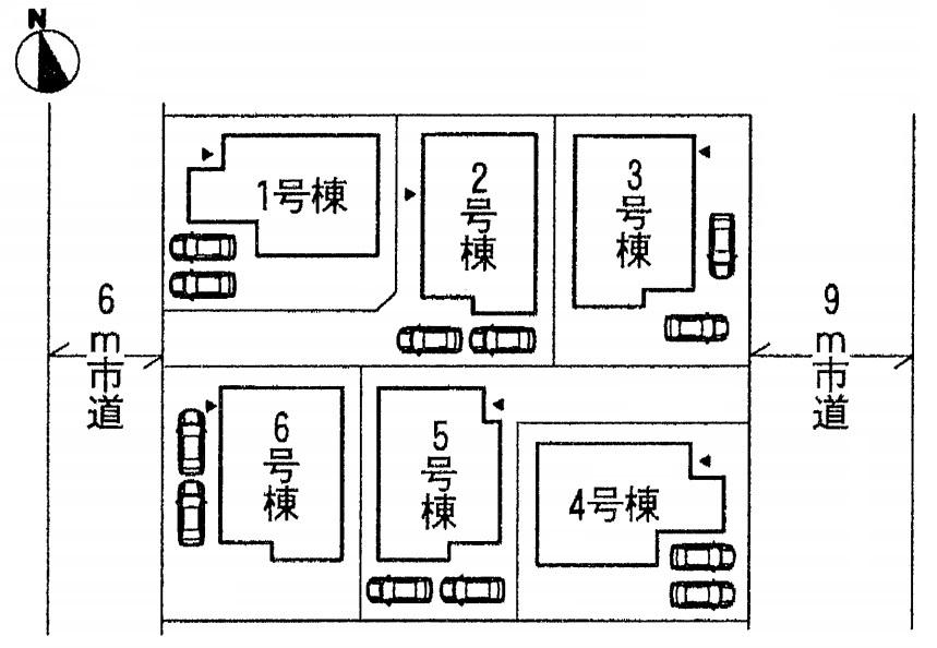 Compartment figure. 28,980,000 yen, 4LDK, Land area 153.95 sq m , Building area 105.16 sq m compartment view
