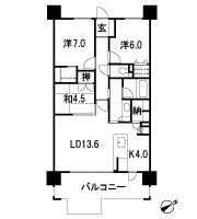 Floor: 3LDK, occupied area: 80.94 sq m, Price: 33,900,000 yen ~ 36,800,000 yen