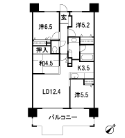 Floor: 4LDK, occupied area: 80.94 sq m, Price: 33,100,000 yen ~ 38,300,000 yen