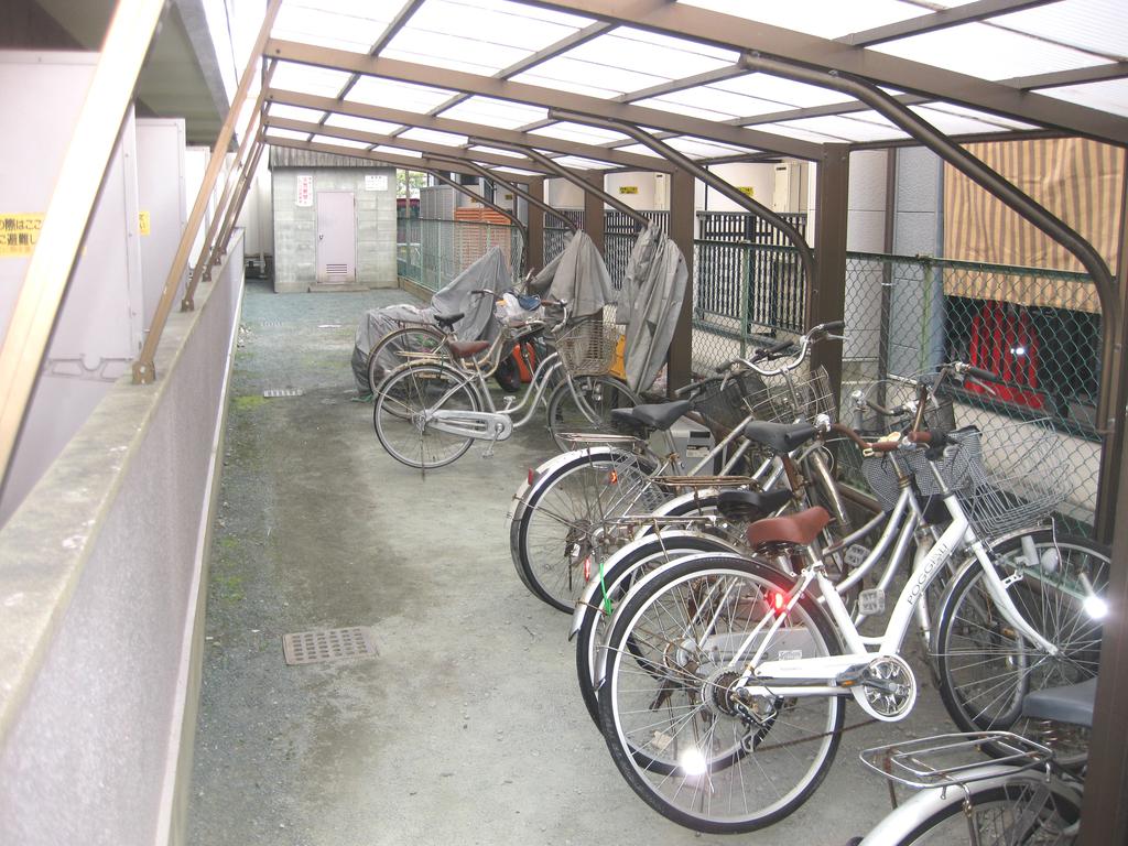 Parking lot. Bicycle-parking space ・ Bike shelter