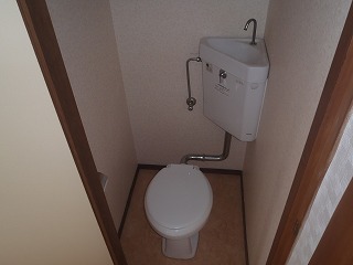 Toilet. Western-style toilet. 