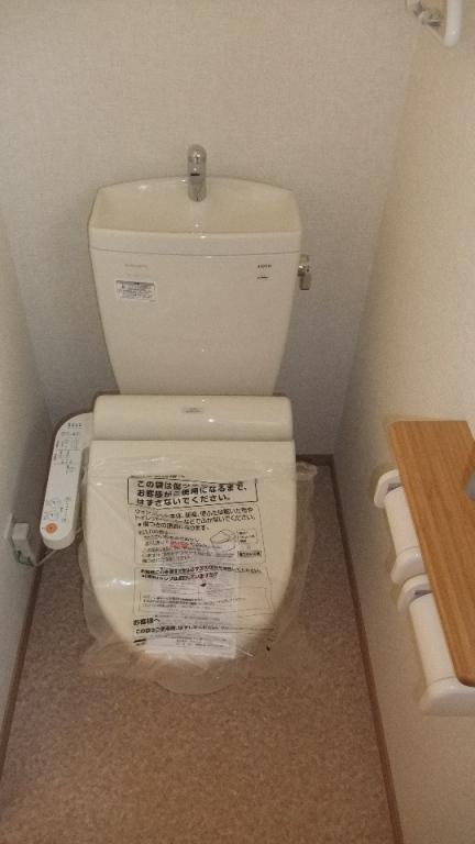 Toilet. It is different from the real thing.