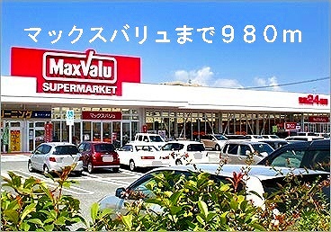 Supermarket. Maxvalu until the (super) 980m