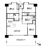 Floor: 4LDK, occupied area: 80.44 sq m, Price: 24.8 million yen