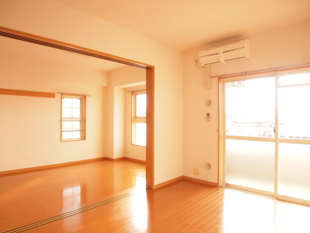 Other room space. A comfortable living room with air conditioning.