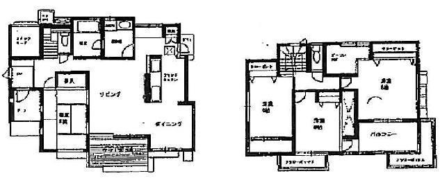 Floor plan. 29,800,000 yen, 4LDK, Land area 211.48 sq m , Building area 110.54 sq m   ☆ All rooms have daylight barrier-free, All-electric