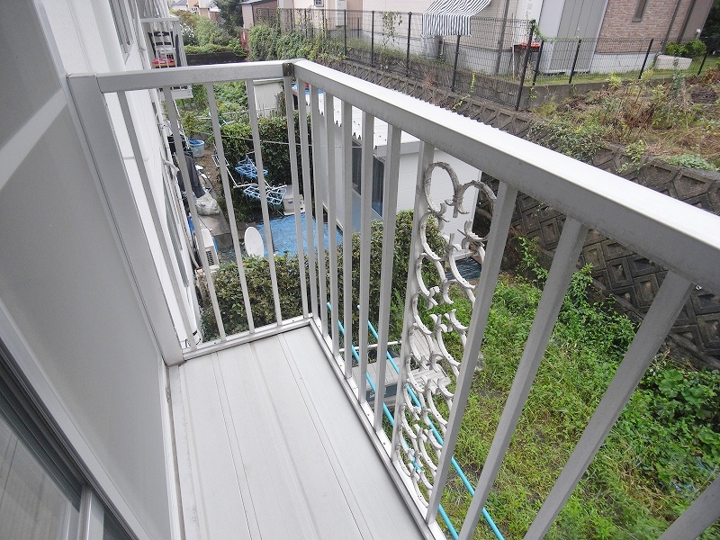 Balcony. Jose will your laundry on the balcony ~